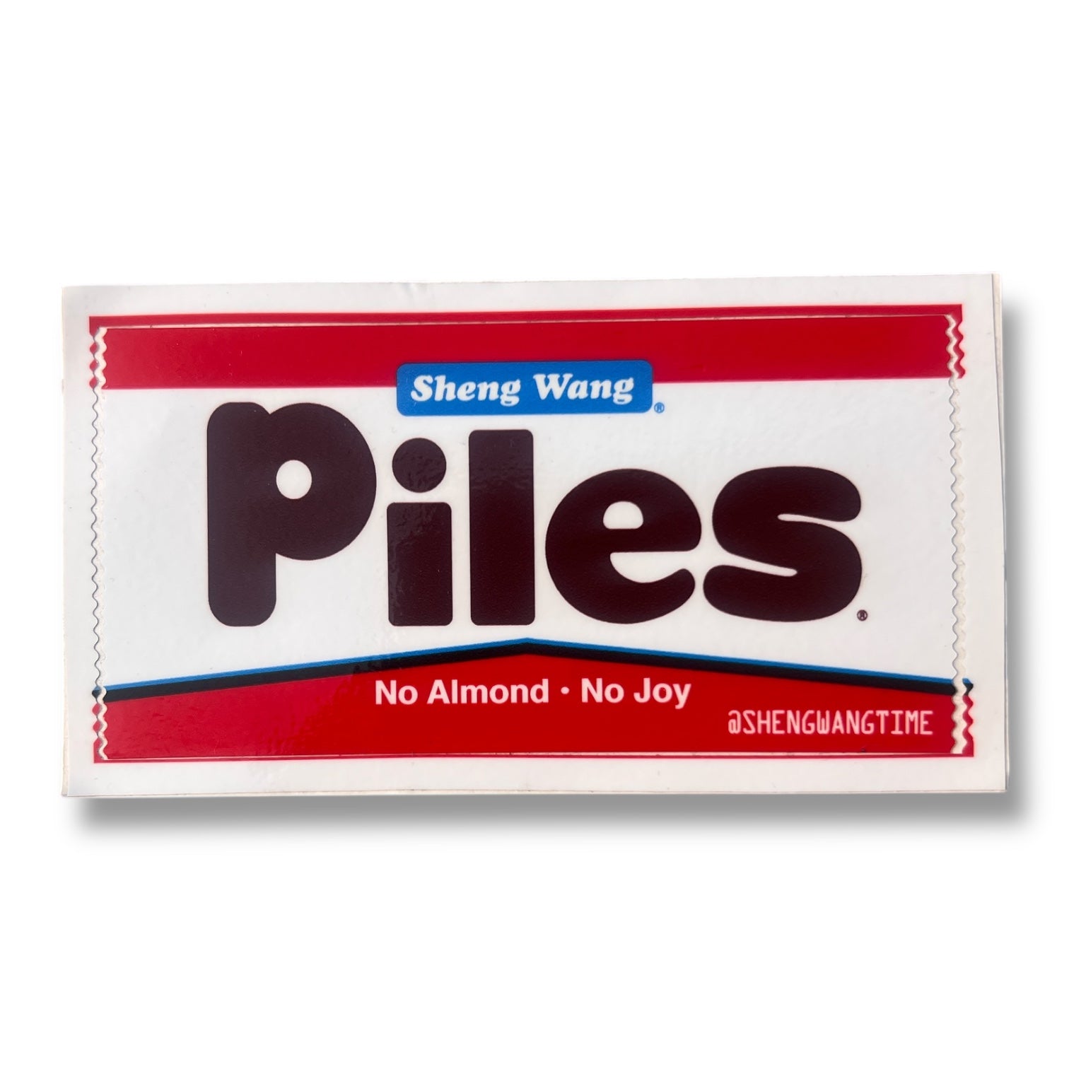 Sheng Wang PILES Sticker
