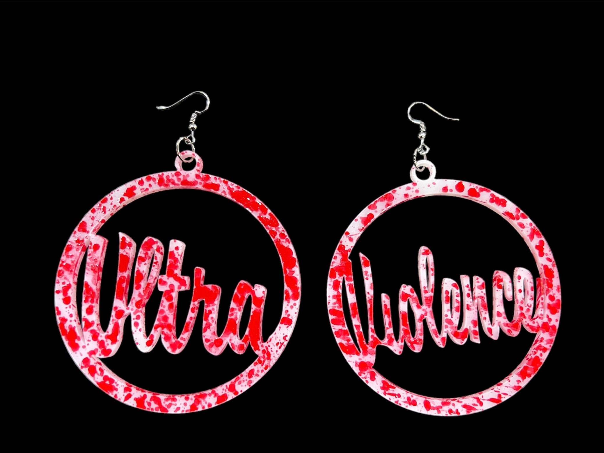 ETT Acrylic Ultra Violence Earrings