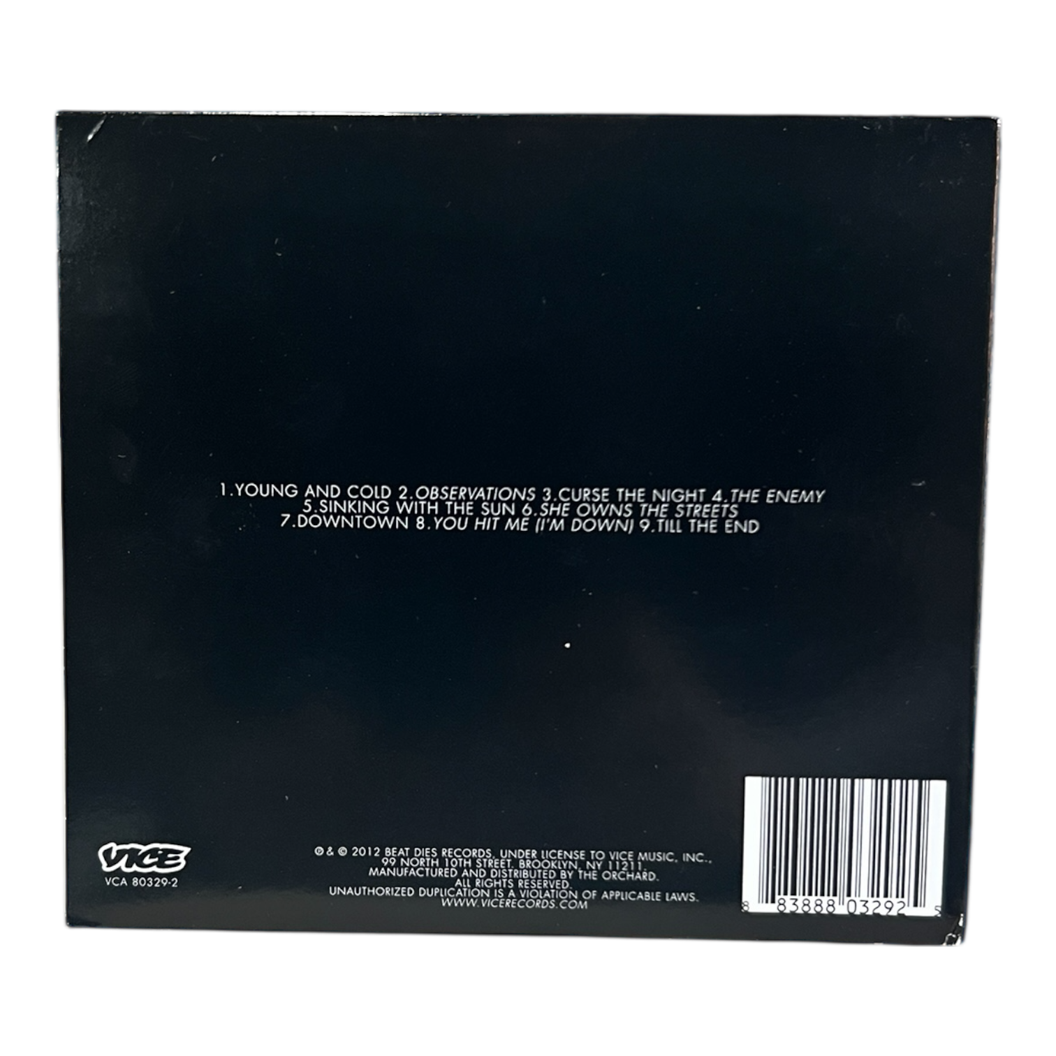 Raveonettes Observator CD