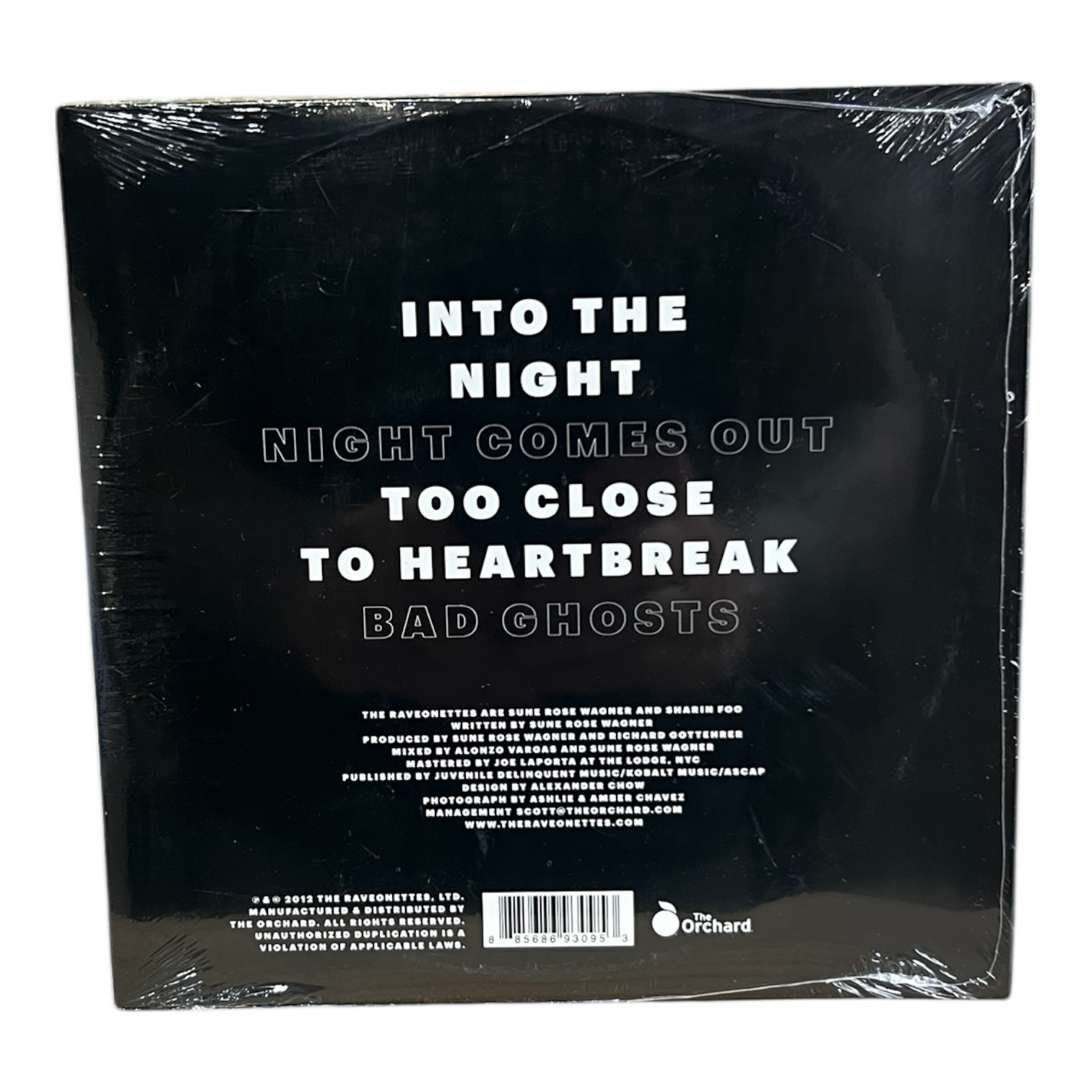 Raveonettes Into The Night double 7" Vinyl