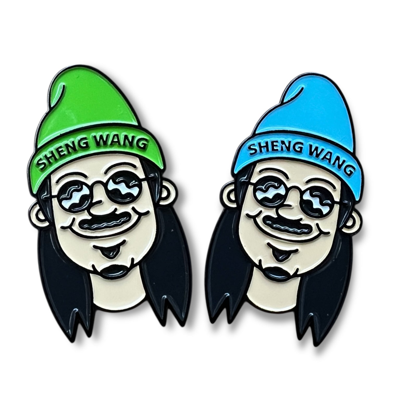 Sheng Wang Face Pin