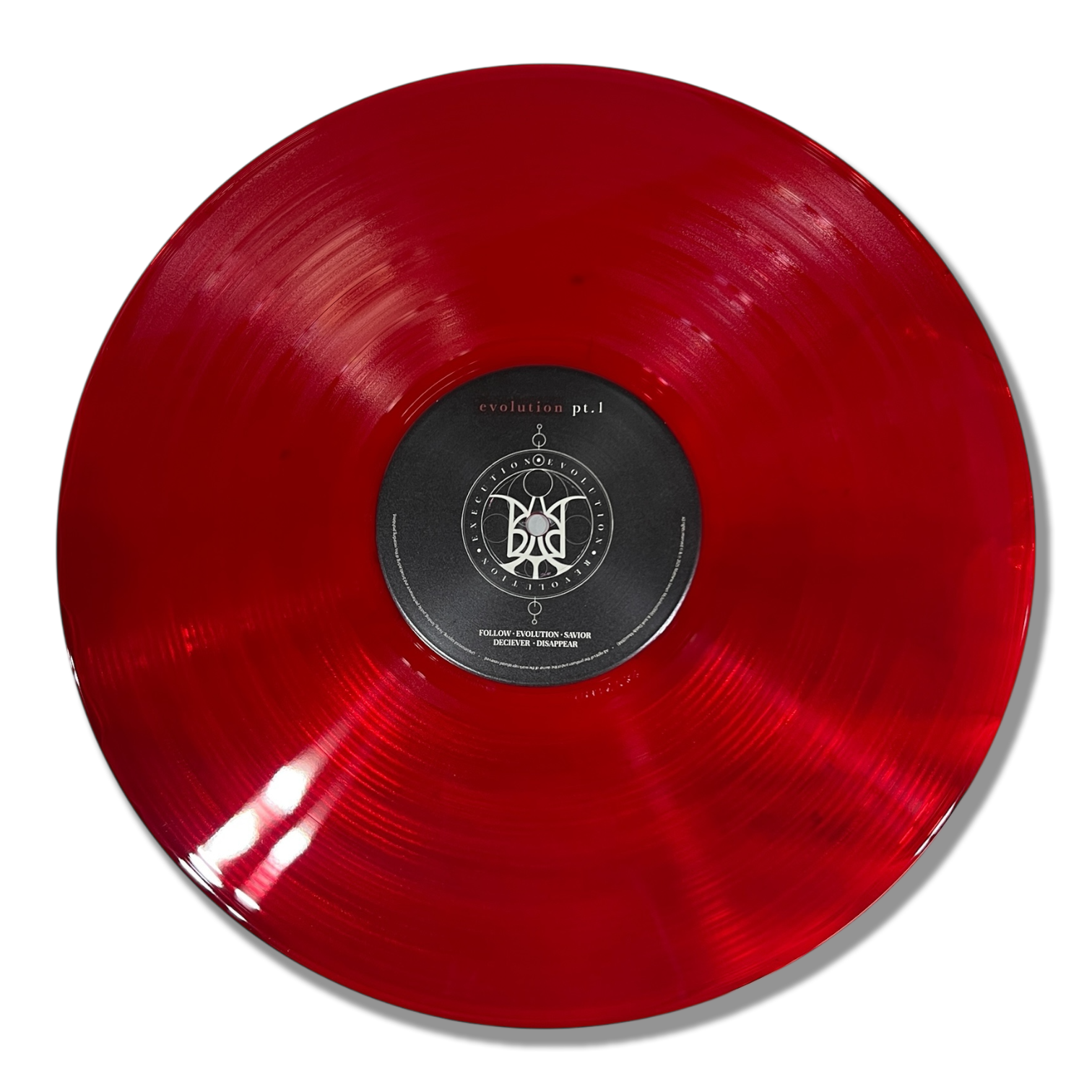 Matt McJunkins Evolution pt. 1+2 Vinyl (Transparent Red) Edition of 200