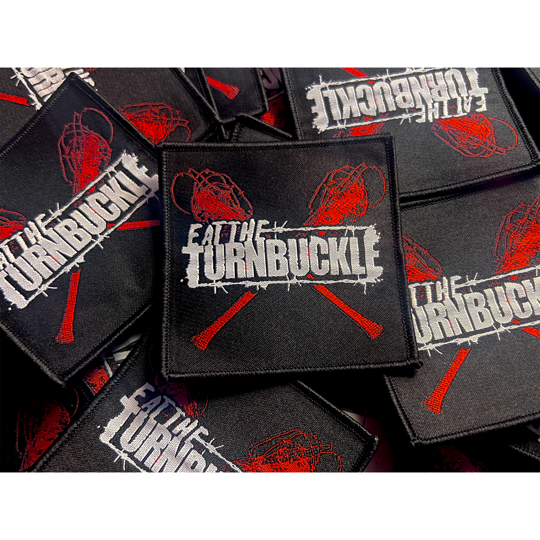 Eat The Turnbuckle Patches (Two for $10 Deal)