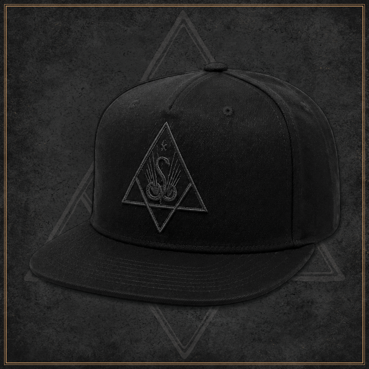 Dimmu Borgir GSR Embroidered Snapback Hat (PRE ORDER)