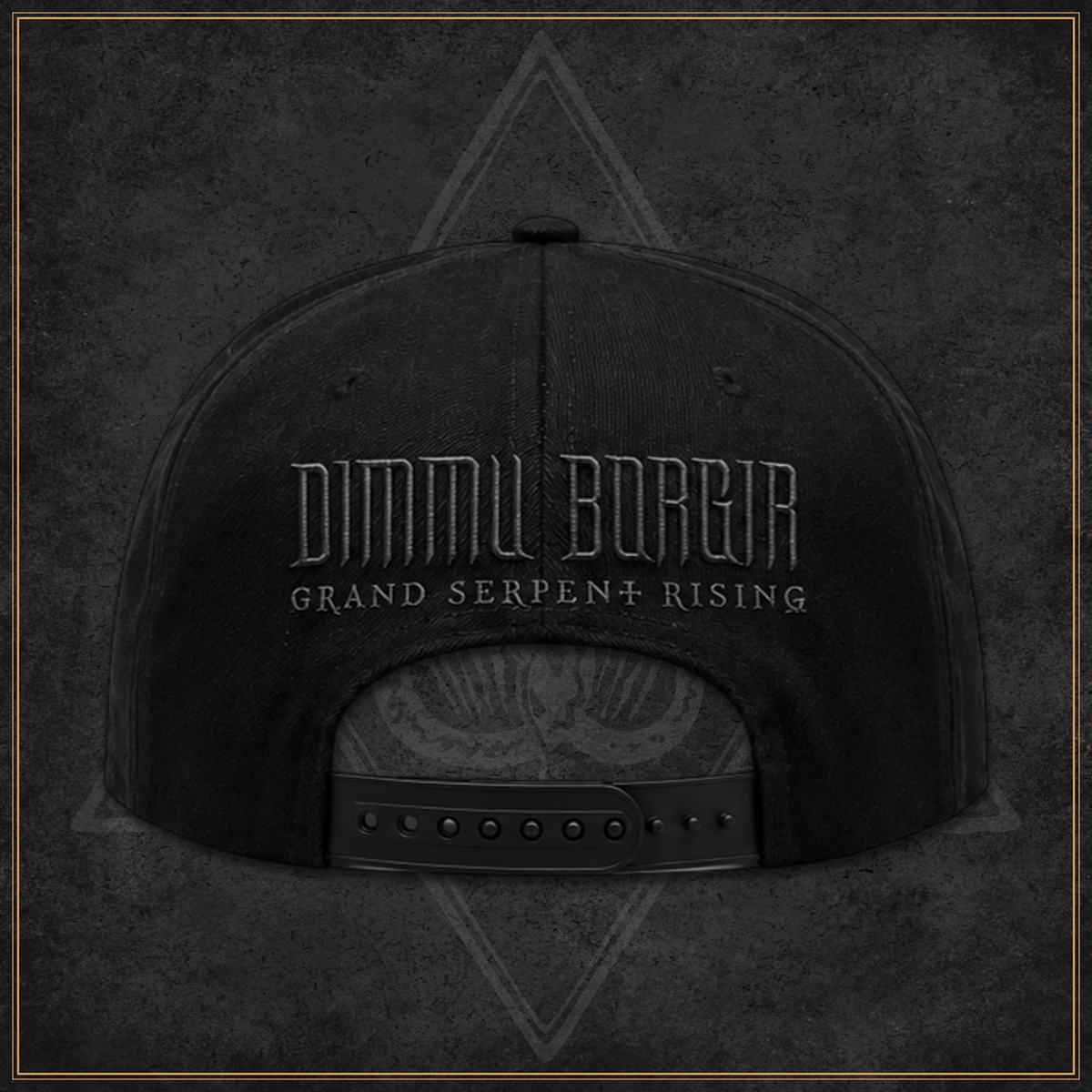 Dimmu Borgir GSR Embroidered Snapback Hat (PRE ORDER)