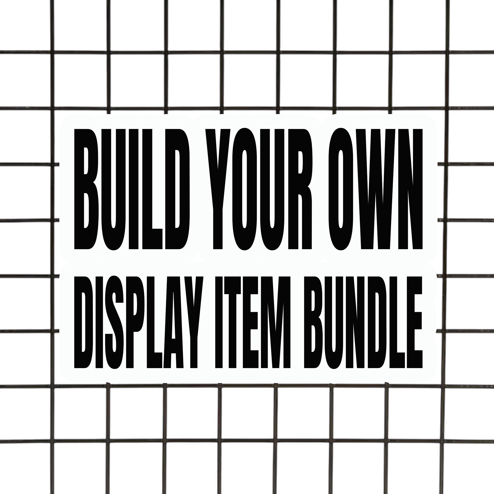 Merch Display Build Your Bundle