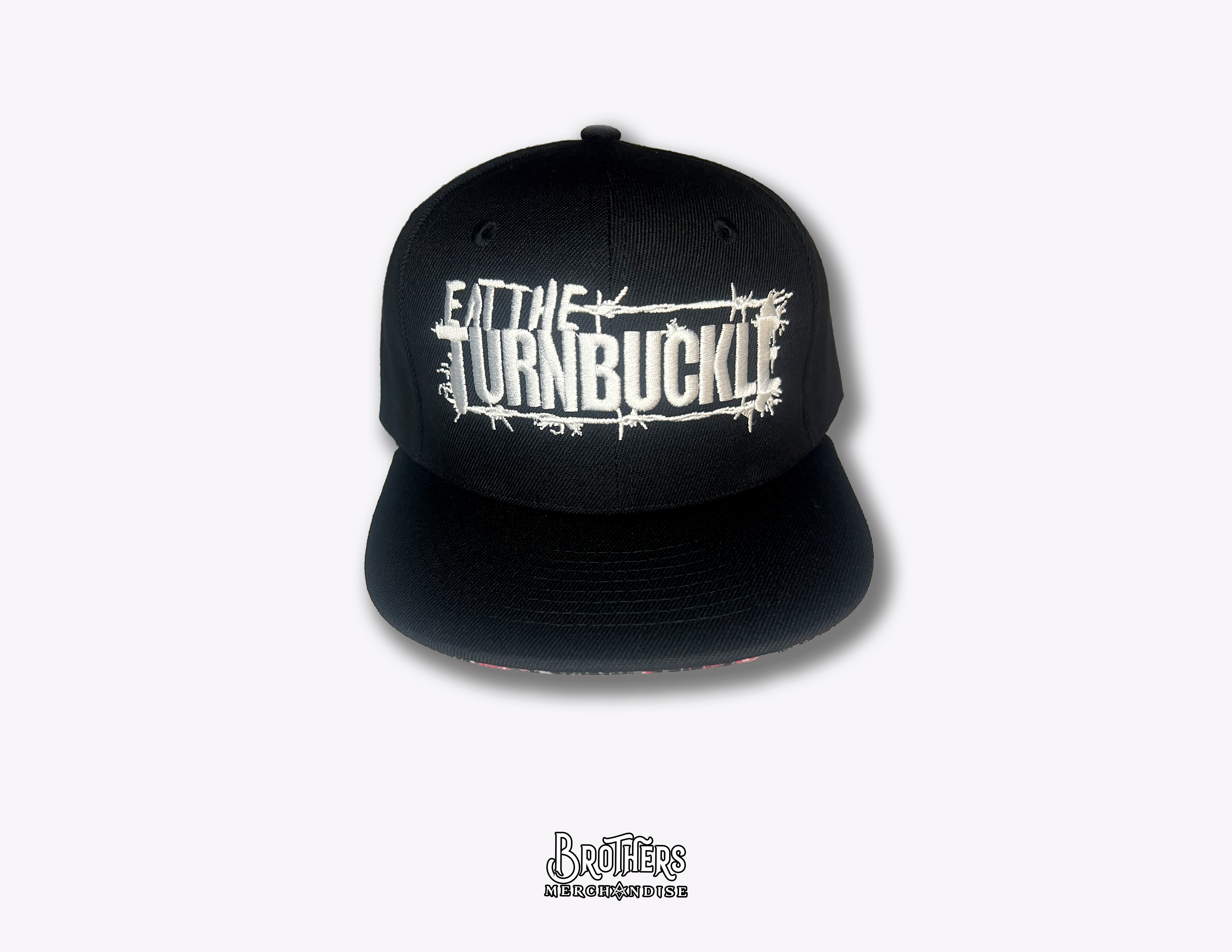 Eat The Turnbuckle Embroidered Logo Snapback