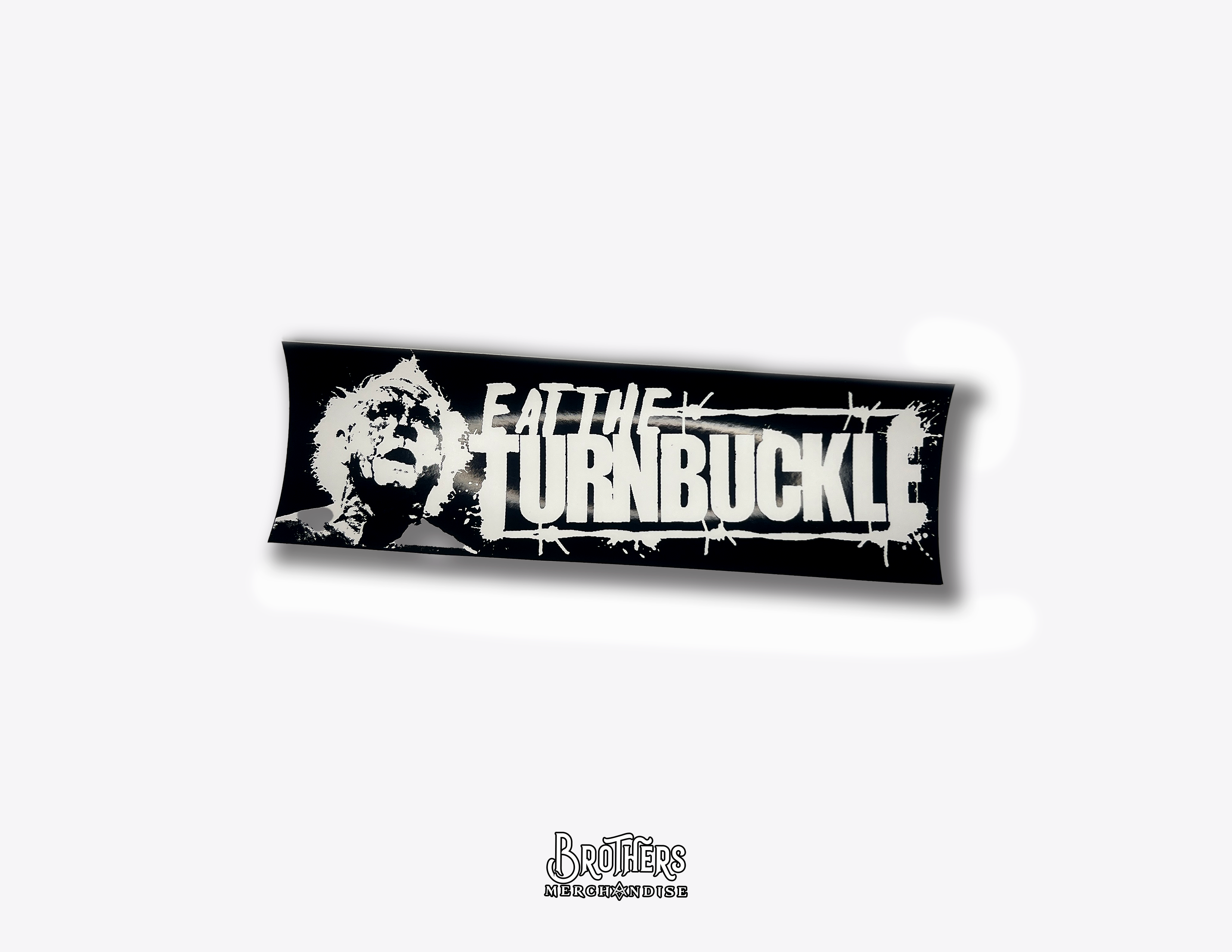 Eat The Turnbuckle Ric Flair Bumper Sticker