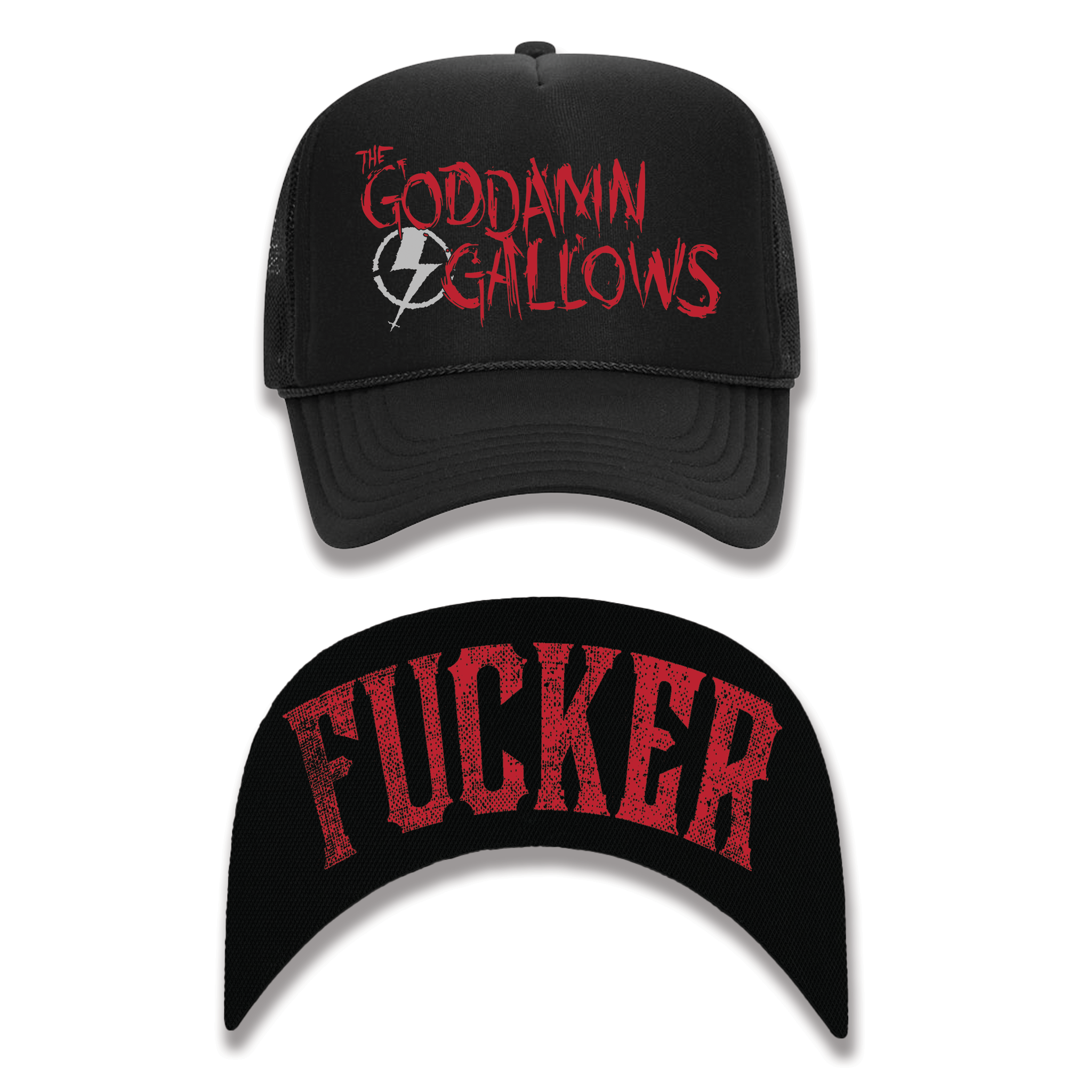 Goddamn Gallows "Fucker" Trucker Hat