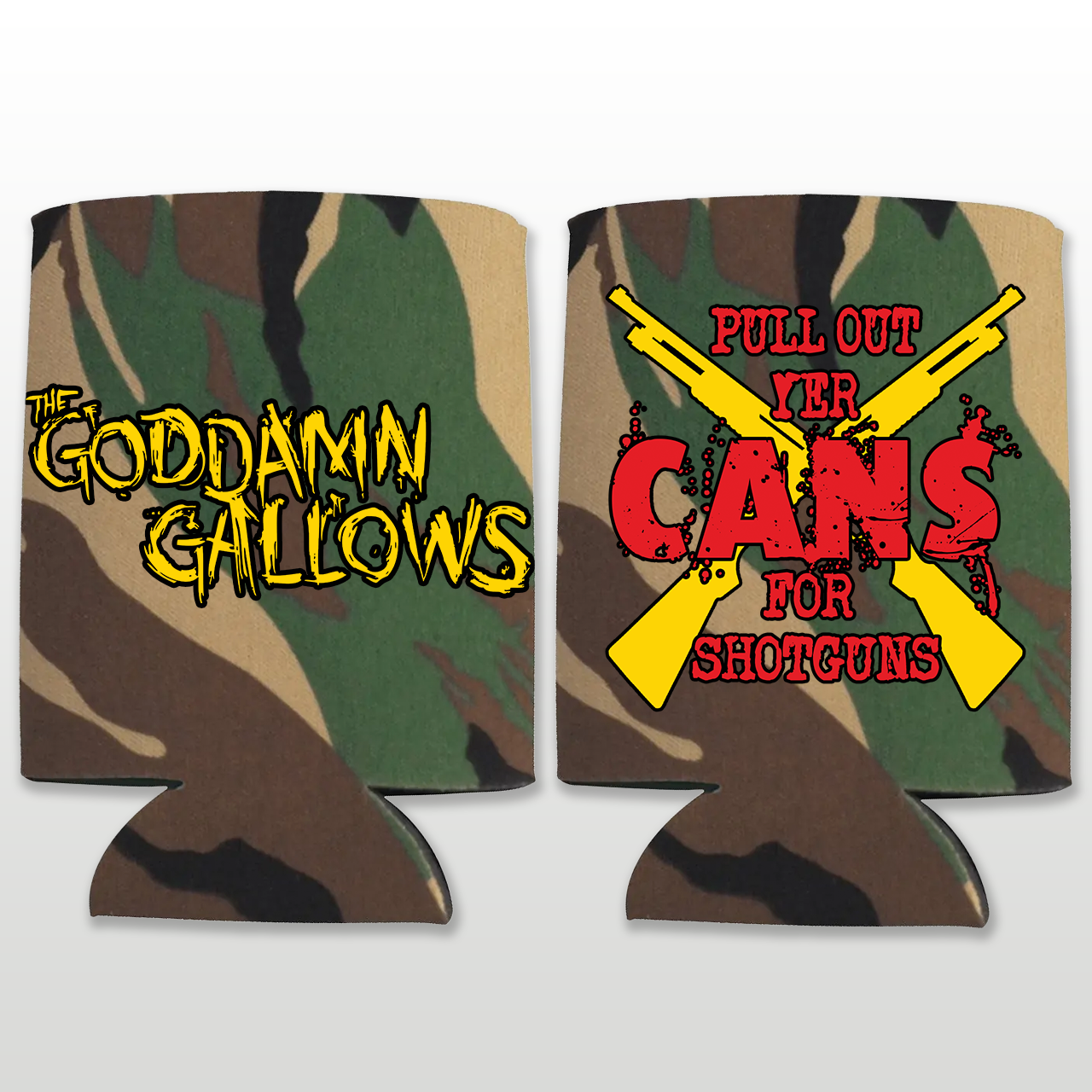 Goddamn Gallows 'Pull Out Yer Cans' Koozies