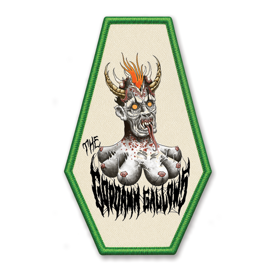 Goddamn Gallows Titty Demon 5" Patch
