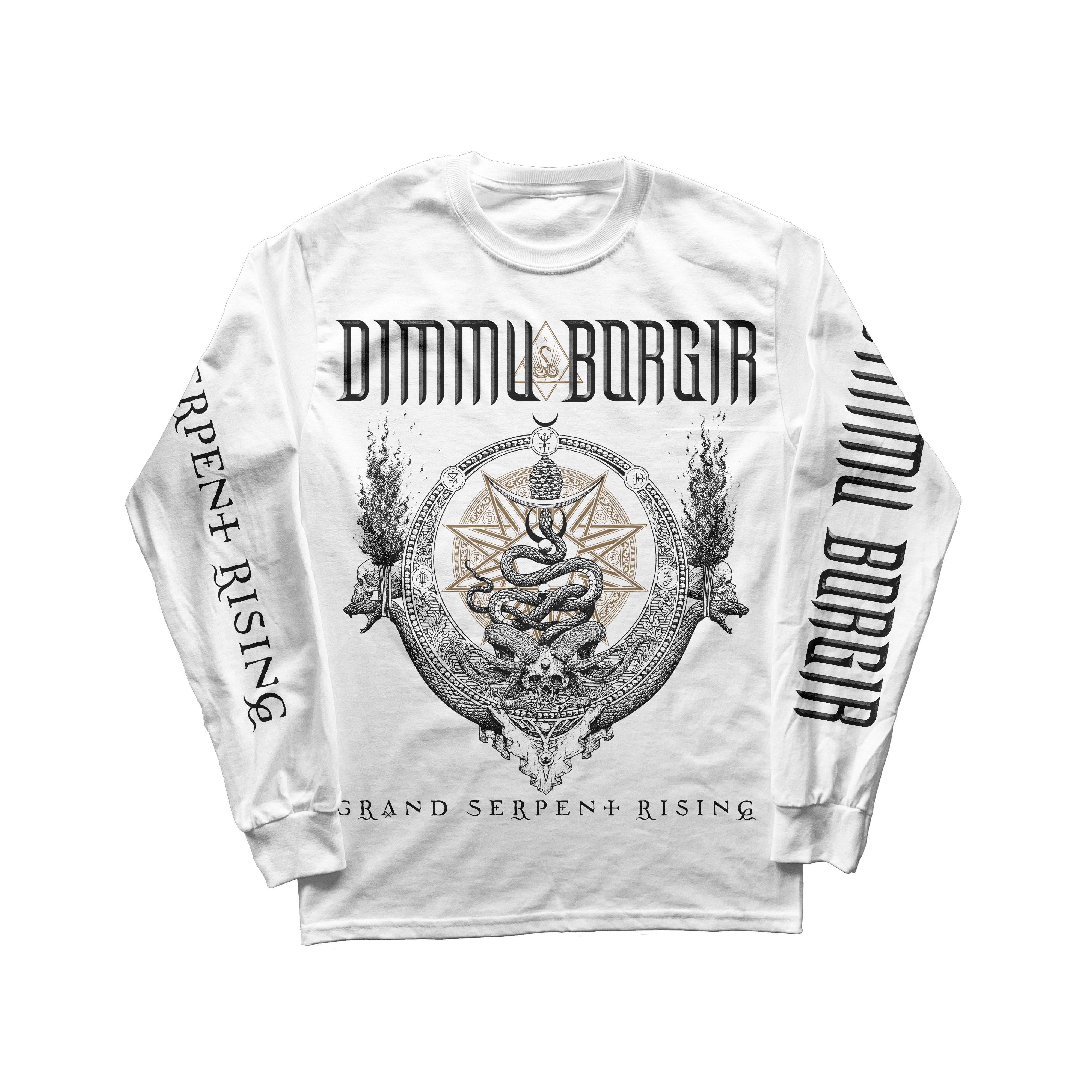 Dimmu Borgir GSR White Long Sleeve