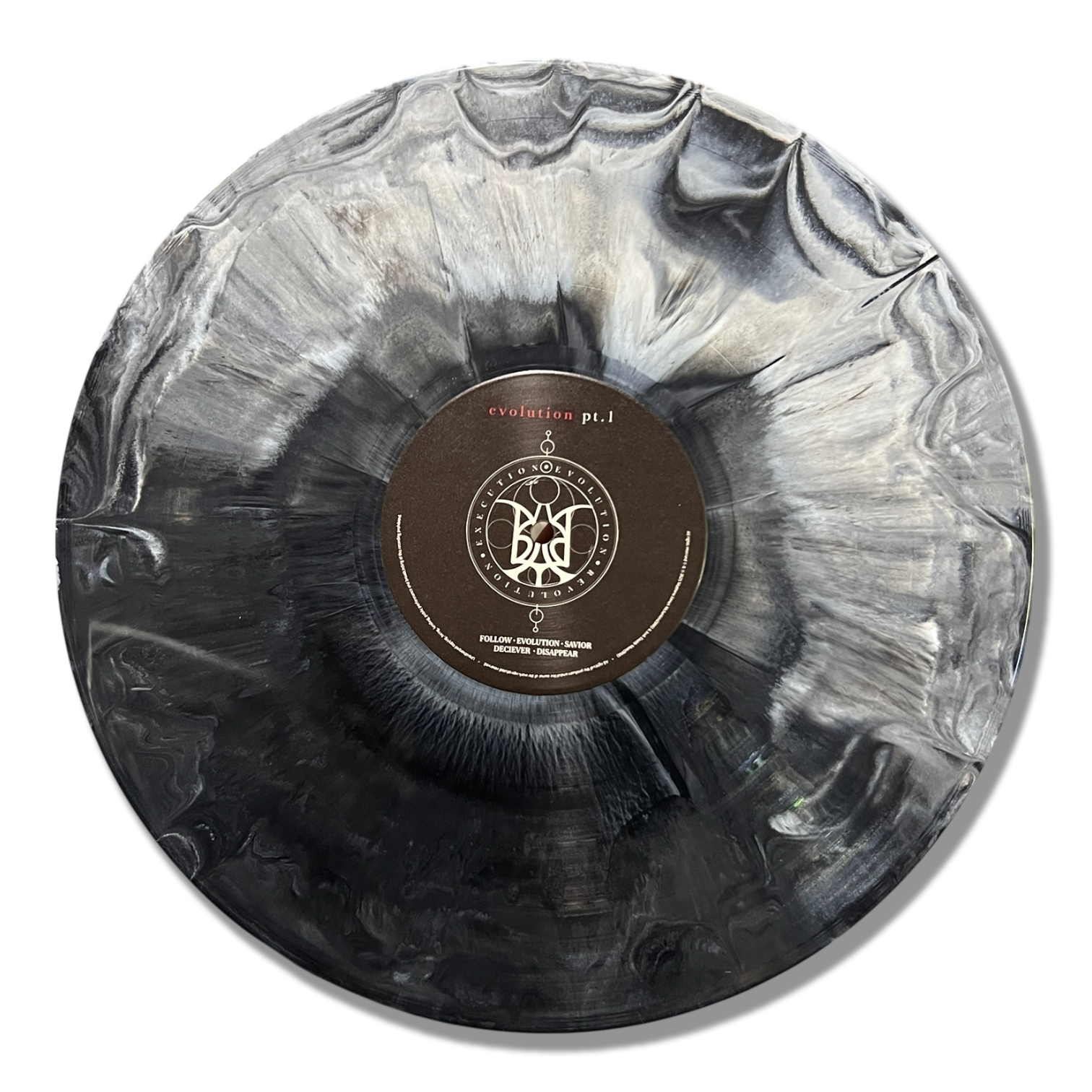 Matt McJunkins Evolution pt. 1+2 Vinyl (Black & Grey Swirl) AUTOGRAPHED Edition of 70