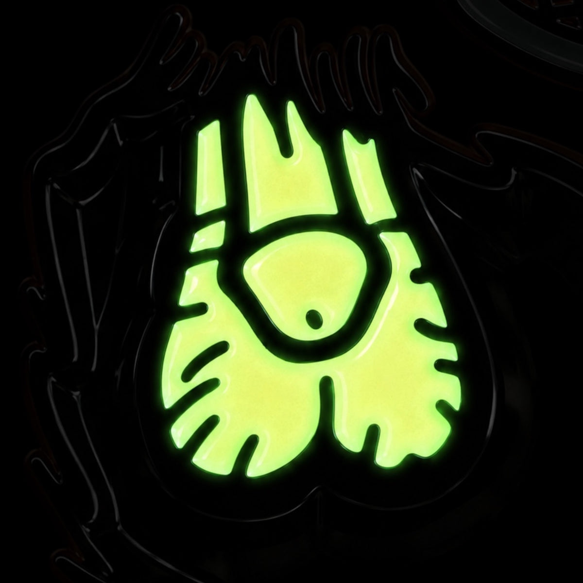 Goddamn Gallows Limited Edition Armed Monkey Enamel Pin (Numbered & Glow In the Dark)