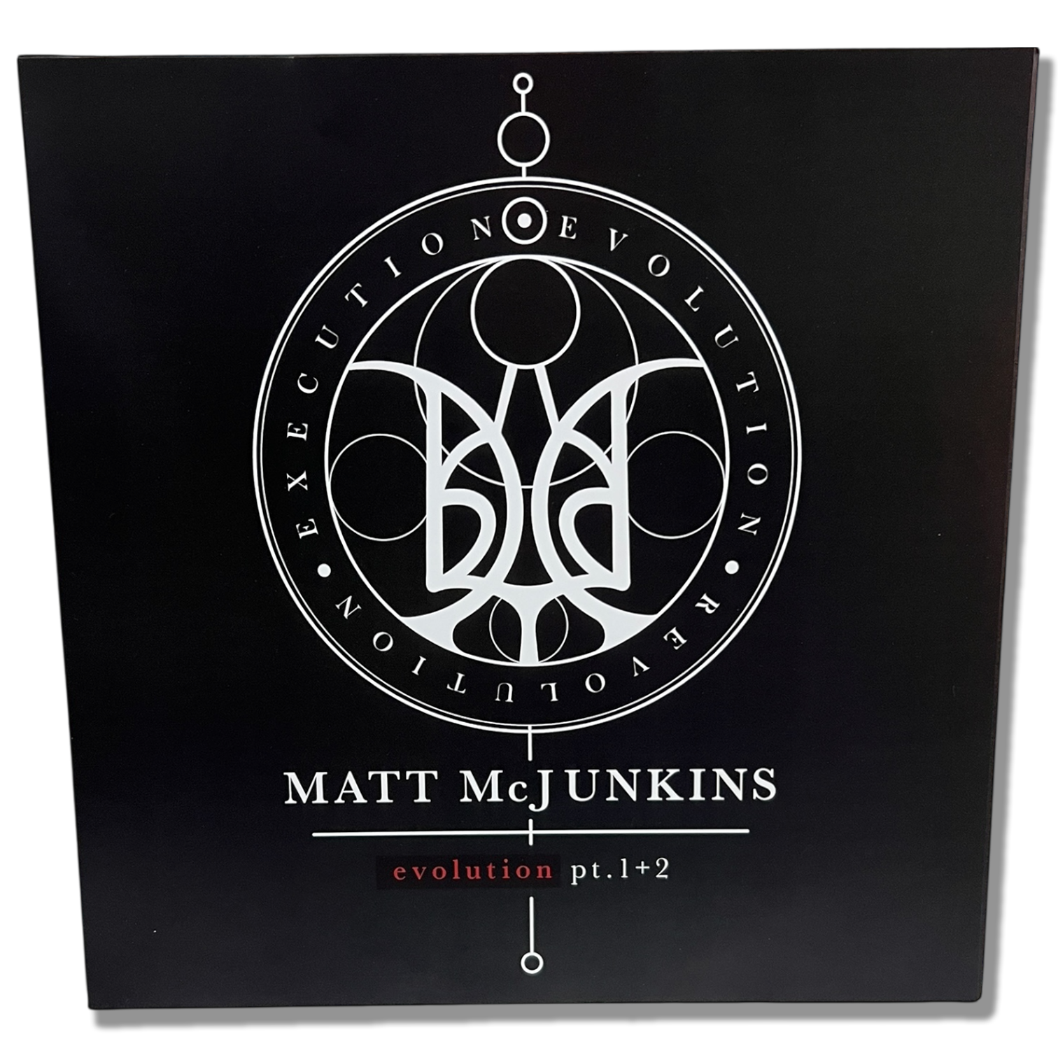 Matt McJunkins Evolution pt. 1+2 Vinyl (Black & Grey Swirl) AUTOGRAPHED Edition of 70
