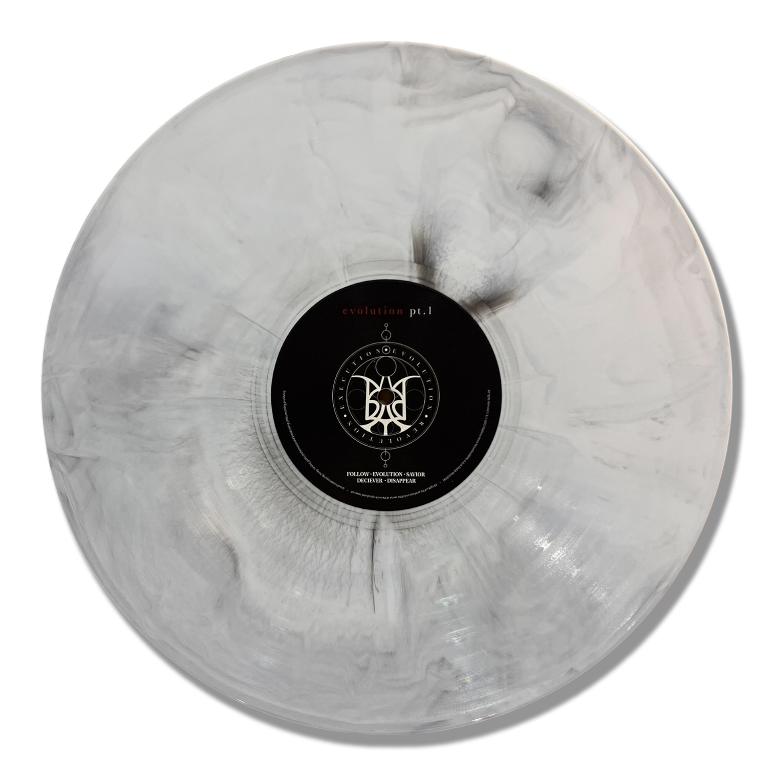 Matt McJunkins Evolution pt. 1+2 Vinyl (WHITE MARBLE) AUTOGRAPHED Edition of 5
