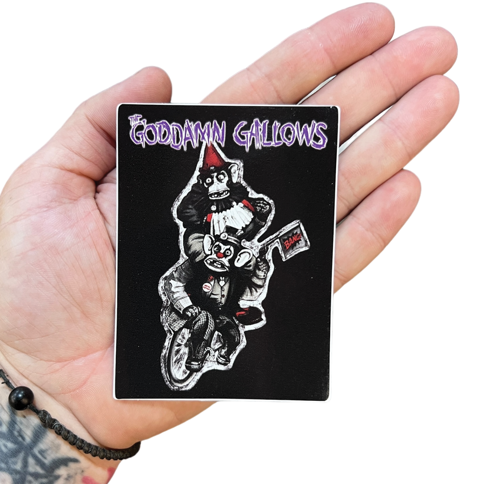 Goddamn Gallows Goat and Monkeys Sticker Pack