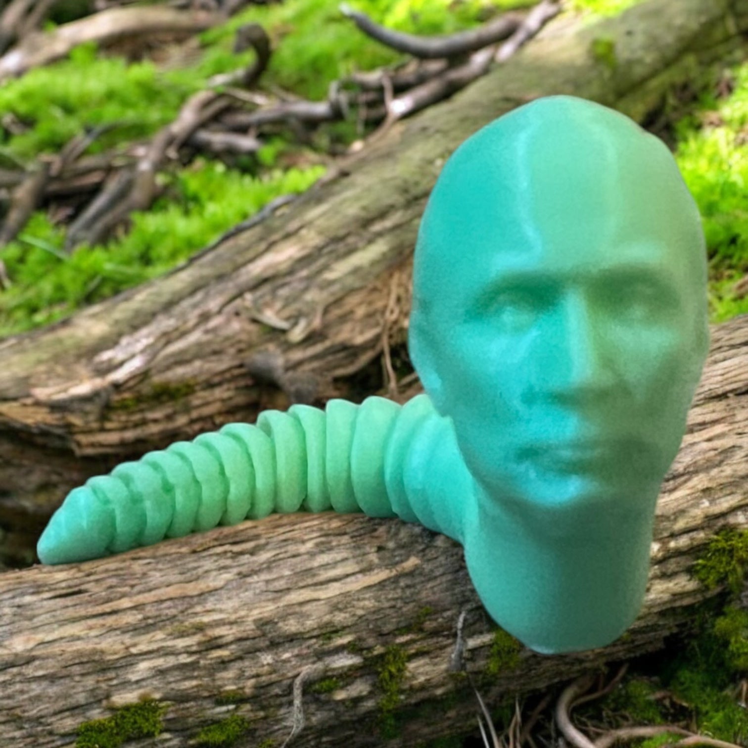 Articulated GLOW IN THE DARK Putin Worms