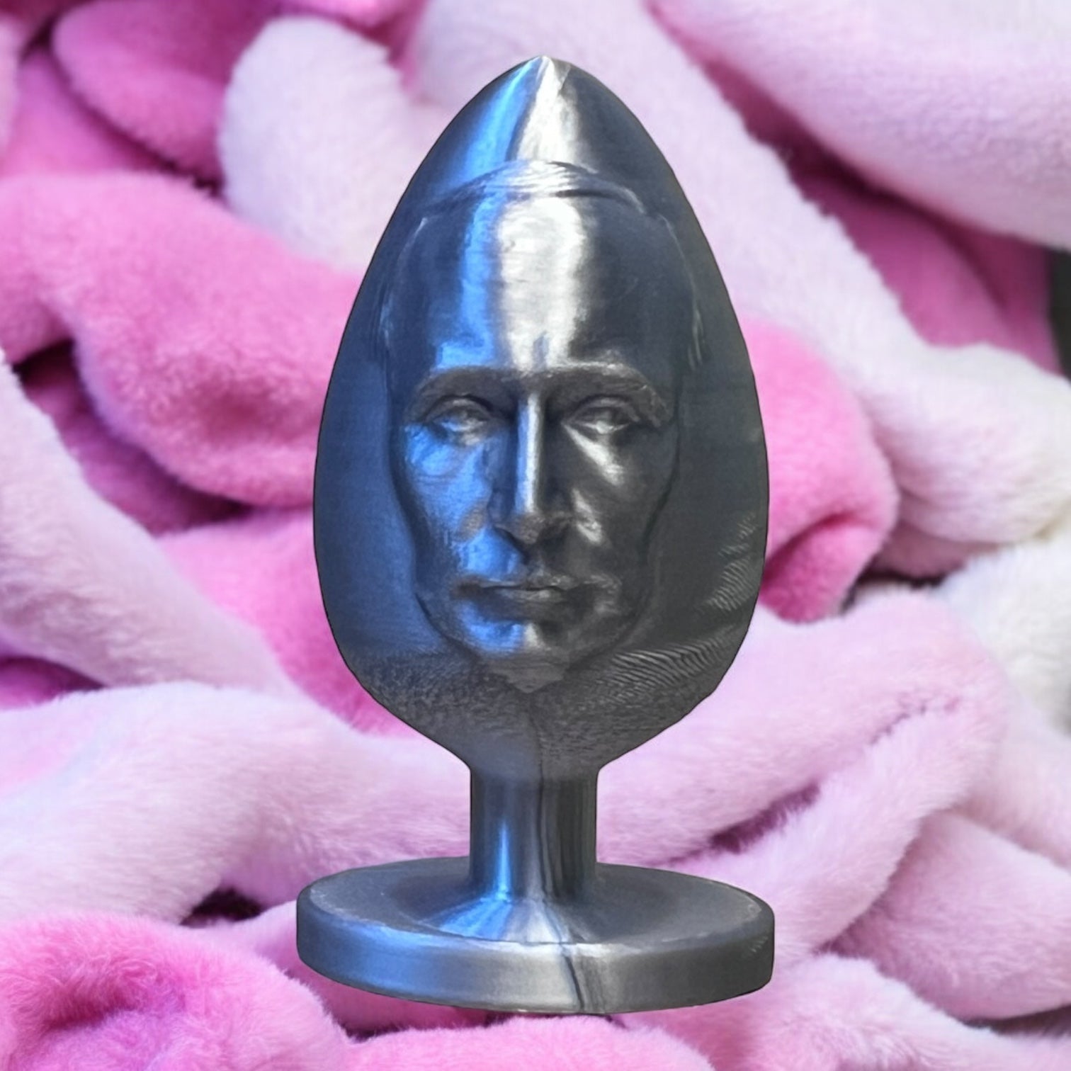 Plastic Chrome PUTIN BUTT PLUGS