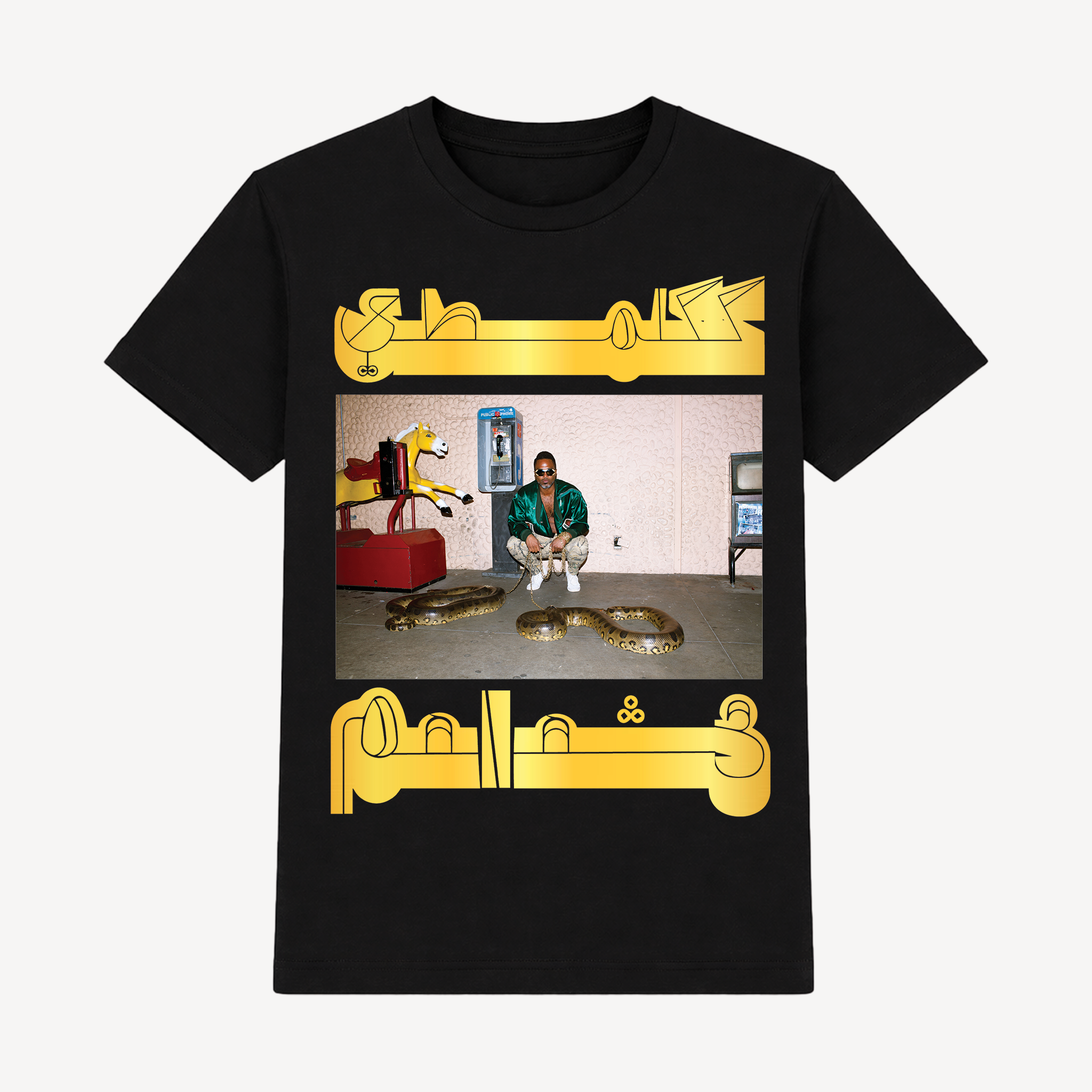 Shabazz Palaces Gold Foil Snakes