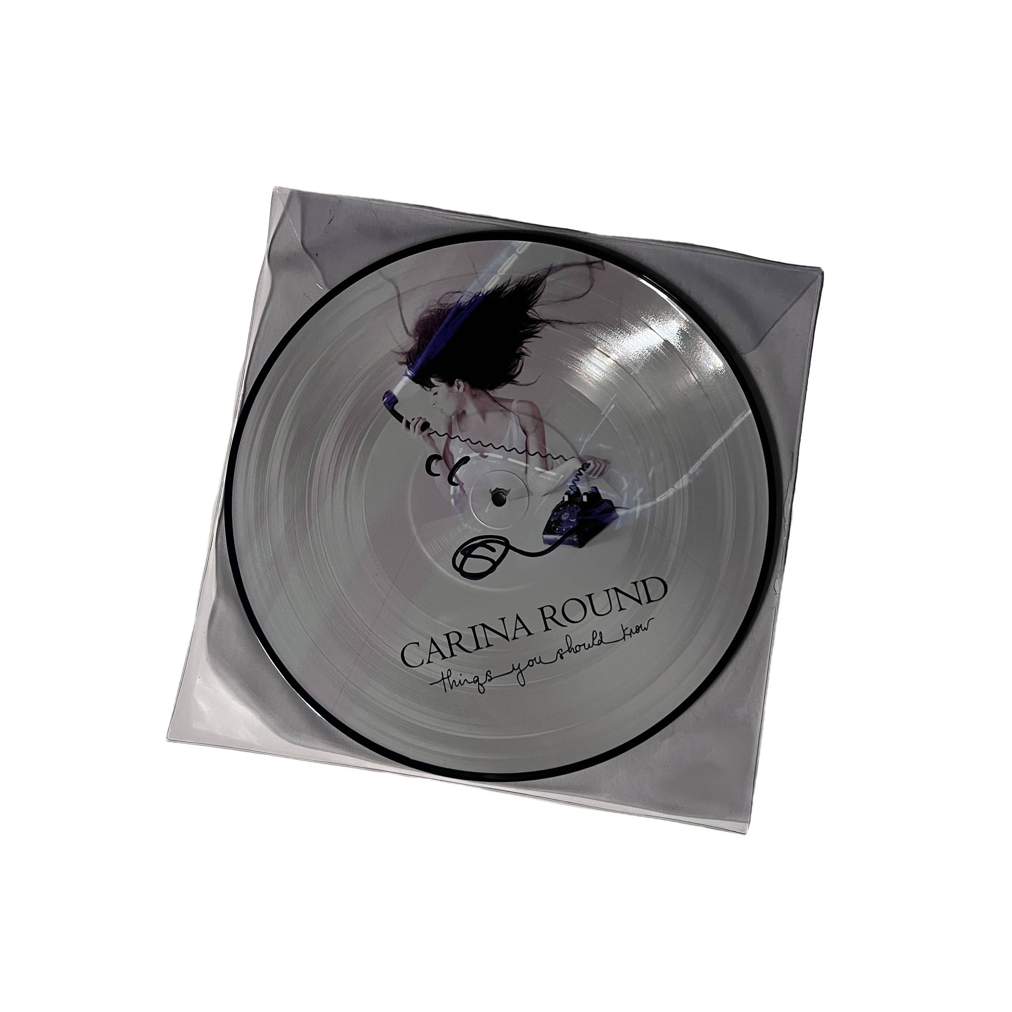 Carina Round 'Things You Should Know' Autographed Picture Disc Vinyl Record