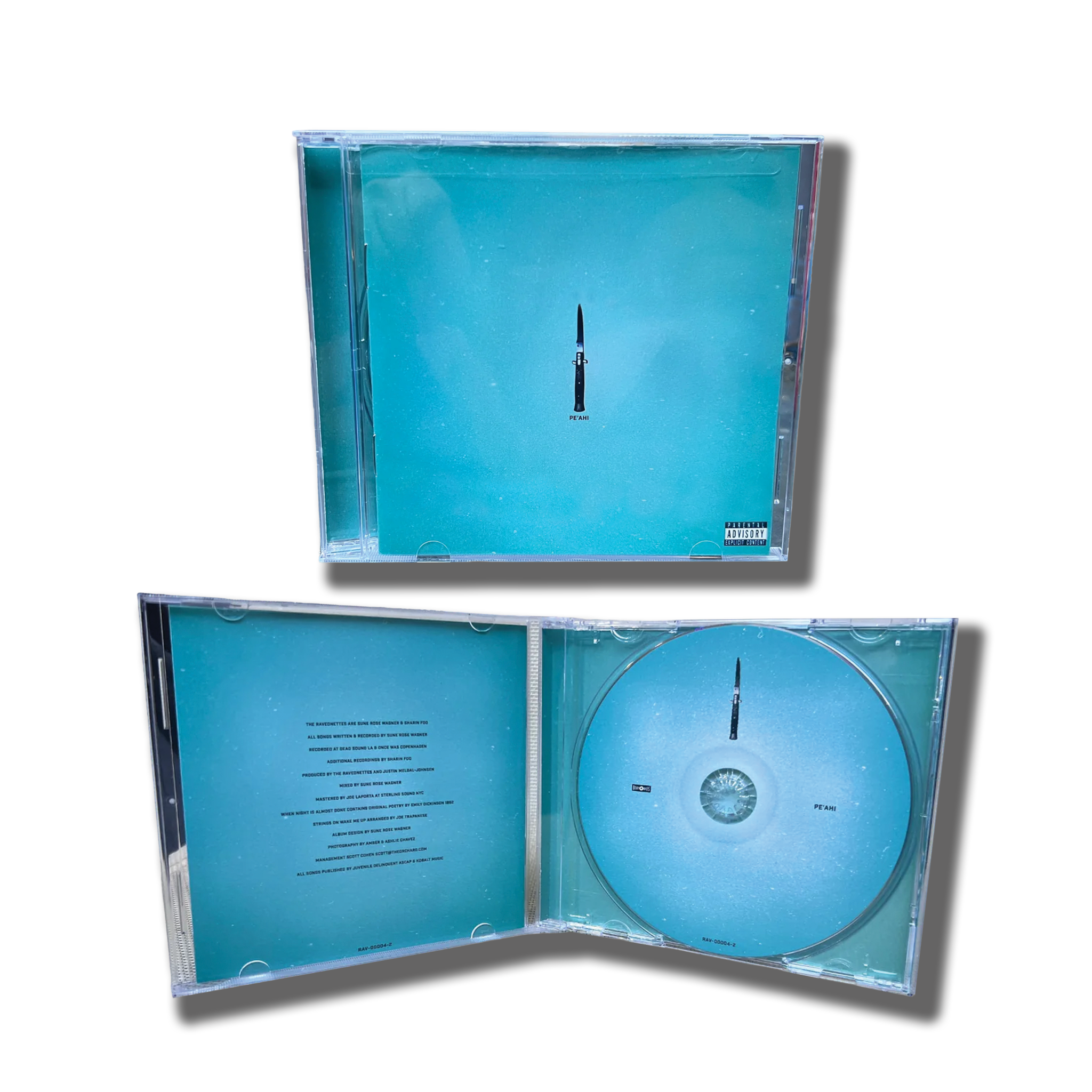 Raveonettes PE'AHI CD