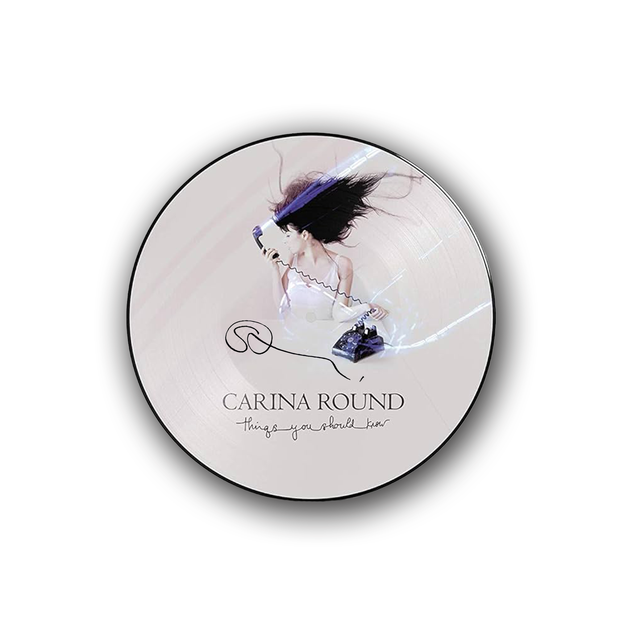Carina Round 'Things You Should Know' Autographed Picture Disc Vinyl Record