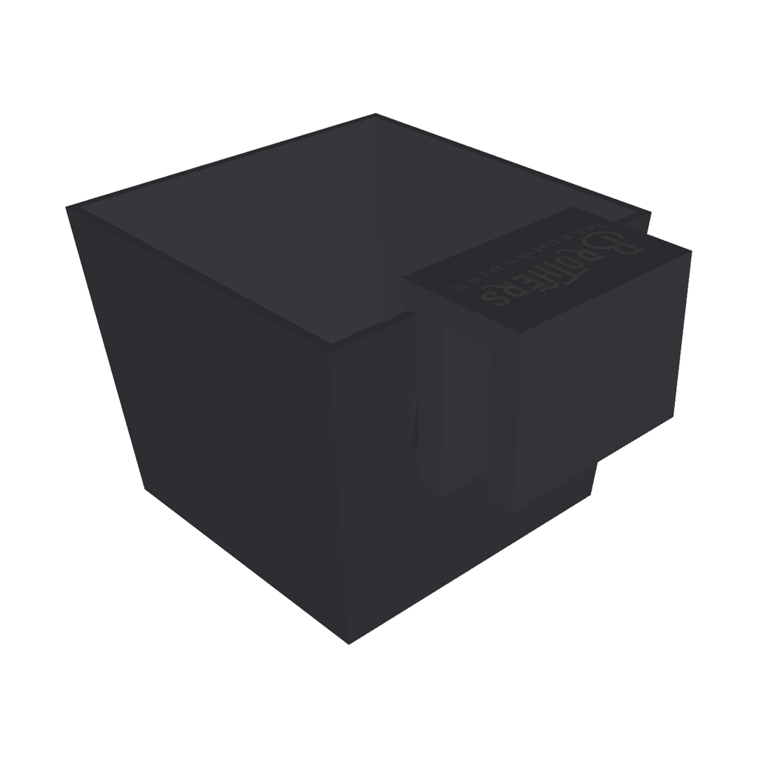 Trinket Bin With Box Wall Attachment